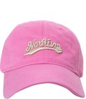 Czapka z daszkiem unisex z haftem NOTHING (Różowy)