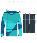 Komplet bawełniany t-shirt koszulka + krótkie legginsy SPIREL (Zielony)