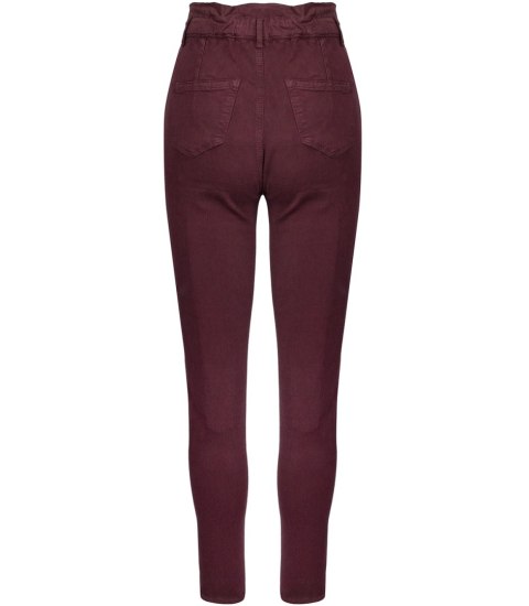 Wygodne elastyczne spodnie JEANSY SKINNY FIT kolorowe Eleganckie ROSE (Czerwony) 34 Wygodne elastyczne spodnie JEANSY SKINNY FIT kolorowe Eleganckie ROSE (Czerwony) 34