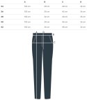 Wygodne elastyczne spodnie JEANSY SKINNY FIT kolorowe Eleganckie ROSE (Czerwony) 34