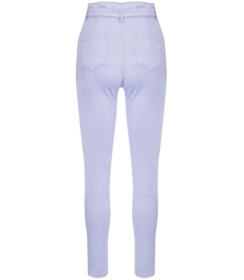 Wygodne elastyczne spodnie JEANSY SKINNY FIT kolorowe Eleganckie ROSE (Fioletowy) 34 Wygodne elastyczne spodnie JEANSY SKINNY FIT kolorowe Eleganckie ROSE (Fioletowy) 34