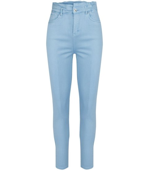 Wygodne elastyczne spodnie JEANSY SKINNY FIT kolorowe Eleganckie ROSE (Niebieski) 34 Wygodne elastyczne spodnie JEANSY SKINNY FIT kolorowe Eleganckie ROSE (Niebieski) 34