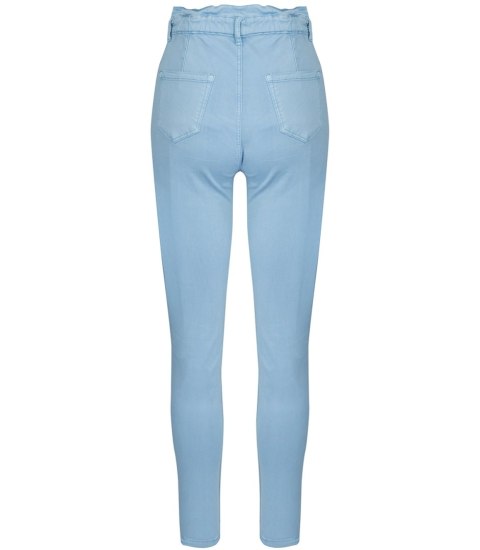 Wygodne elastyczne spodnie JEANSY SKINNY FIT kolorowe Eleganckie ROSE (Niebieski) 34 Wygodne elastyczne spodnie JEANSY SKINNY FIT kolorowe Eleganckie ROSE (Niebieski) 34