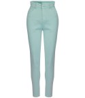 Wygodne elastyczne spodnie JEANSY SKINNY FIT kolorowe Eleganckie ROSE (Zielony) 34