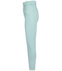Wygodne elastyczne spodnie JEANSY SKINNY FIT kolorowe Eleganckie ROSE (Zielony) 34