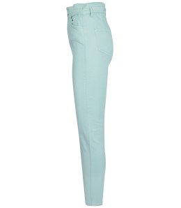 Wygodne elastyczne spodnie JEANSY SKINNY FIT kolorowe Eleganckie ROSE (Zielony) 34