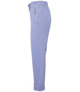 Wygodne elastyczne spodnie na gumkę plus size eleganckie LILIANA (Fioletowy) 38