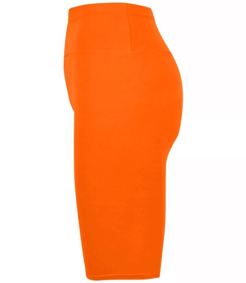 Krótkie legginsy kolarki bezszwowe KARO (Pomarańczowy) S/M Krótkie legginsy kolarki bezszwowe KARO (Pomarańczowy) S/M
