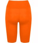 Krótkie legginsy kolarki bezszwowe KARO (Pomarańczowy) S/M