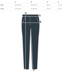 Krótkie legginsy kolarki bezszwowe KARO (Pomarańczowy) S/M