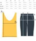 Sportowy zestaw komplet legginsy + top na ramiączka TULLY (Różowy) S/M
