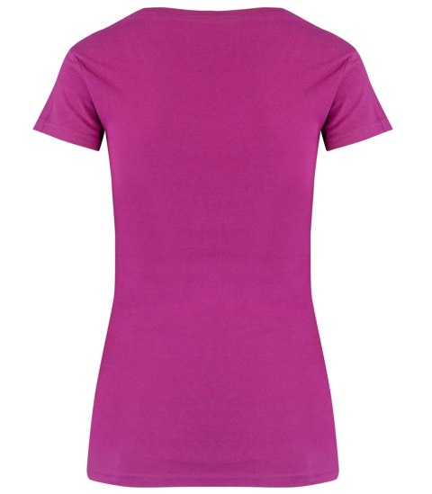 T-shirt koszulka krótki rękaw dopasowanyy krój okrągły dekolt ELIZA (Różowy) 3XL (46) T-shirt koszulka krótki rękaw dopasowanyy krój okrągły dekolt ELIZA (Różowy) 3XL (46)
