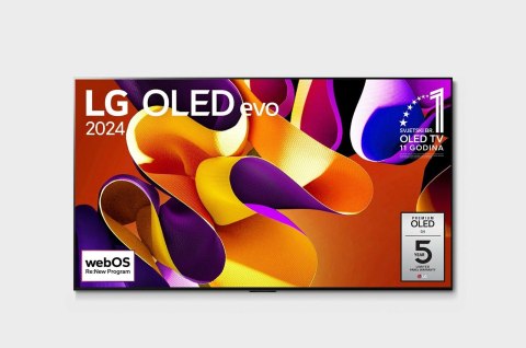 Telewizor LG OLED55G42LW OLED 55'' 4K Ultra HD 120Hz WebOS Dolby Atmos Szary Telewizor LG OLED55G42LW OLED 55'' 4K Ultra HD 120Hz WebOS Dolby Atmos Szary
