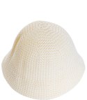 Kapelusz słomkowy pleciony BUCKET HAT (Beżowy)