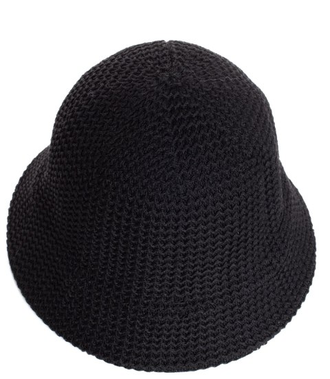 Kapelusz słomkowy pleciony BUCKET HAT (Czarny) Kapelusz słomkowy pleciony BUCKET HAT (Czarny)