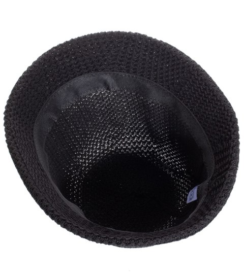 Kapelusz słomkowy pleciony BUCKET HAT (Czarny) Kapelusz słomkowy pleciony BUCKET HAT (Czarny)