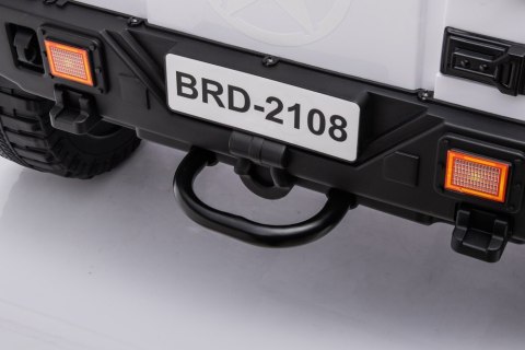 Autko terenowe Geoland Power dla 2 dzieci Biały + Pilot + Silniki 2x200W + Bagażnik + Radio MP3 + LED Autko terenowe Geoland Power dla 2 dzieci Biały + Pilot + Silniki 2x200W + Bagażnik + Radio MP3 + LED