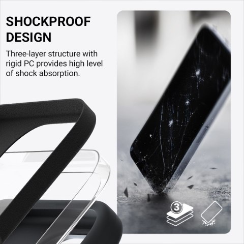 Crong Color Cover Magnetic - Etui iPhone 16 Pro MagSafe (piaskowy róż) Crong Color Cover Magnetic - Etui iPhone 16 Pro MagSafe (piaskowy róż)