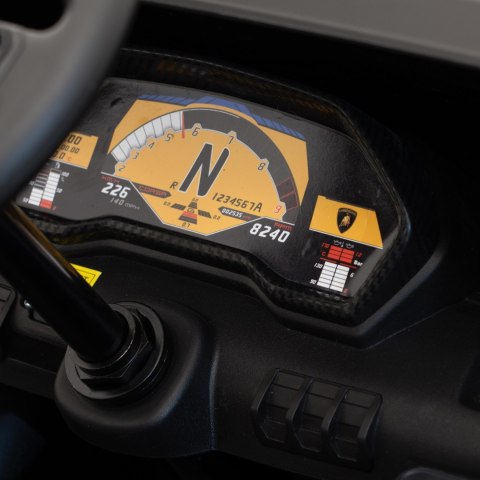 Lamborghini Aventador SV na akumulator dla 2 dzieci Czerwony + Silnik bezszczotkowy + Pompowane koła + Audio LED Lamborghini Aventador SV na akumulator dla 2 dzieci Czerwony + Silnik bezszczotkowy + Pompowane koła + Audio LED