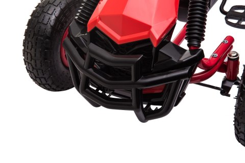Gokart na Pedały AIR PerHour dla dzieci Czerwony + Hamulec ręczny + Pompowane koła + Regulacja siedzenia Gokart na Pedały AIR PerHour dla dzieci Czerwony + Hamulec ręczny + Pompowane koła + Regulacja siedzenia
