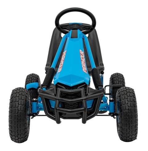 Gokart na Pedały AIR PerHour dla dzieci Niebieski + Hamulec ręczny + Pompowane koła + Regulacja siedzenia Gokart na Pedały AIR PerHour dla dzieci Niebieski + Hamulec ręczny + Pompowane koła + Regulacja siedzenia