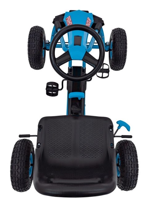 Gokart na Pedały AIR PerHour dla dzieci Niebieski + Hamulec ręczny + Pompowane koła + Regulacja siedzenia Gokart na Pedały AIR PerHour dla dzieci Niebieski + Hamulec ręczny + Pompowane koła + Regulacja siedzenia