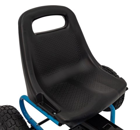 Gokart na Pedały AIR PerHour dla dzieci Niebieski + Hamulec ręczny + Pompowane koła + Regulacja siedzenia Gokart na Pedały AIR PerHour dla dzieci Niebieski + Hamulec ręczny + Pompowane koła + Regulacja siedzenia