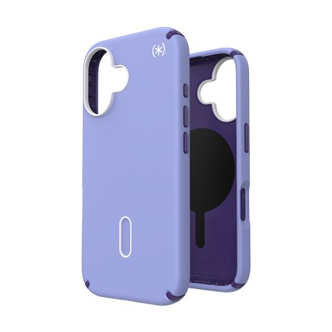 Speck Presidio2 Pro ClickLock & MagSafe - Etui iPhone 16 (Future Lavender / Cassis Purple / White) Speck Presidio2 Pro ClickLock & MagSafe - Etui iPhone 16 (Future Lavender / Cassis Purple / White)