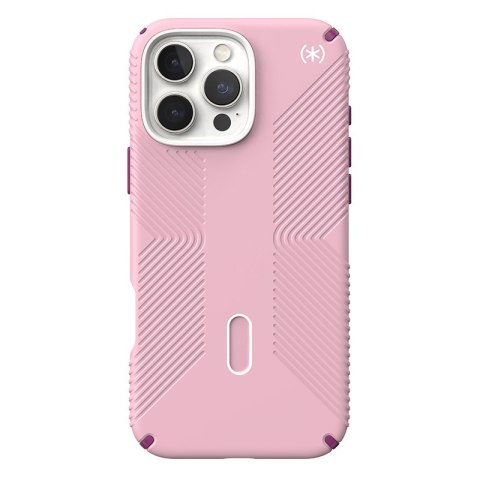 Speck Presidio2 Grip ClickLock & MagSafe - Etui iPhone 16 Pro Max (Wednesday Pink / Boysenberry Purple / White) Speck Presidio2 Grip ClickLock & MagSafe - Etui iPhone 16 Pro Max (Wednesday Pink / Boysenberry Purple / White)