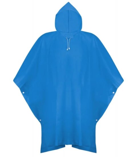 Ponczo przeciwdeszczowe płaszcz parka unisex z kapturem (Niebieski) Ponczo przeciwdeszczowe płaszcz parka unisex z kapturem (Niebieski)