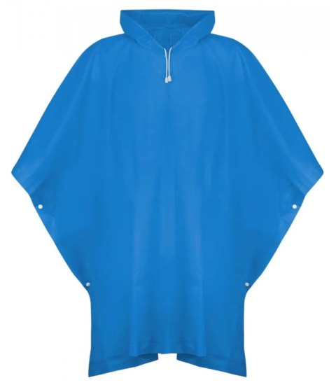 Ponczo przeciwdeszczowe płaszcz parka unisex z kapturem (Niebieski) Ponczo przeciwdeszczowe płaszcz parka unisex z kapturem (Niebieski)