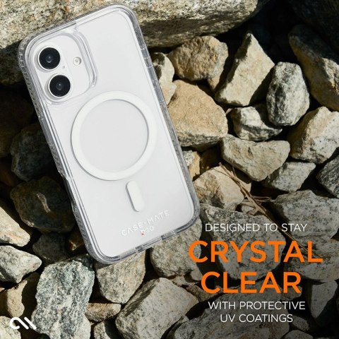 Case-Mate Tough D3O MagSafe - Etui iPhone 16 Plus (Clear) Case-Mate Tough D3O MagSafe - Etui iPhone 16 Plus (Clear)