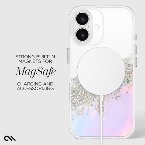 Case-Mate Karat MagSafe - Etui iPhone 16 (Holographic) Case-Mate Karat MagSafe - Etui iPhone 16 (Holographic)
