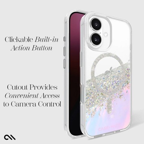 Case-Mate Karat MagSafe - Etui iPhone 16 (Holographic) Case-Mate Karat MagSafe - Etui iPhone 16 (Holographic)