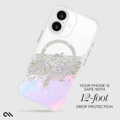 Case-Mate Karat MagSafe - Etui iPhone 16 (Holographic) Case-Mate Karat MagSafe - Etui iPhone 16 (Holographic)