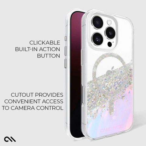 Case-Mate Karat MagSafe - Etui iPhone 16 Pro (Holographic) Case-Mate Karat MagSafe - Etui iPhone 16 Pro (Holographic)