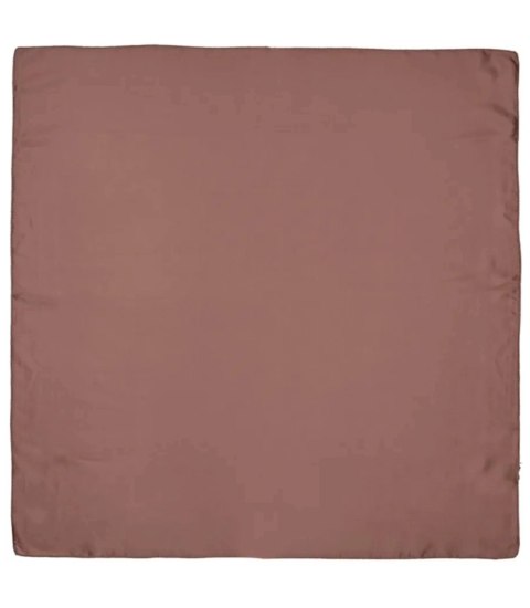Delikatna gładka chusta chustka szal jednokolorowa elegancka 70x70 cm (Brązowy) Delikatna gładka chusta chustka szal jednokolorowa elegancka 70x70 cm (Brązowy)