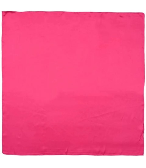 Delikatna gładka chusta chustka szal jednokolorowa elegancka 70x70 cm (Różowy) Delikatna gładka chusta chustka szal jednokolorowa elegancka 70x70 cm (Różowy)