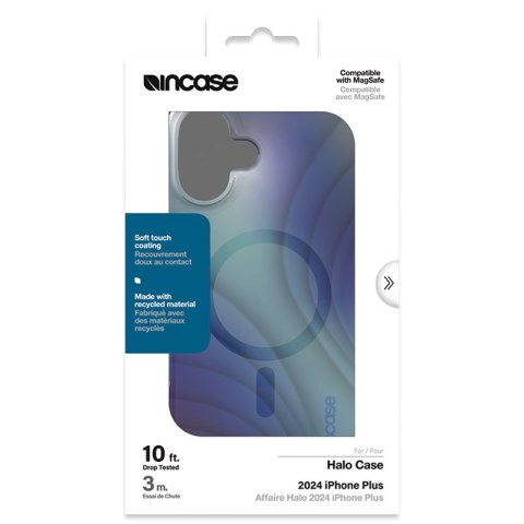 Incase Halo Case MagSafe - Etui iPhone 16 Plus (Tidal Ocean) Incase Halo Case MagSafe - Etui iPhone 16 Plus (Tidal Ocean)
