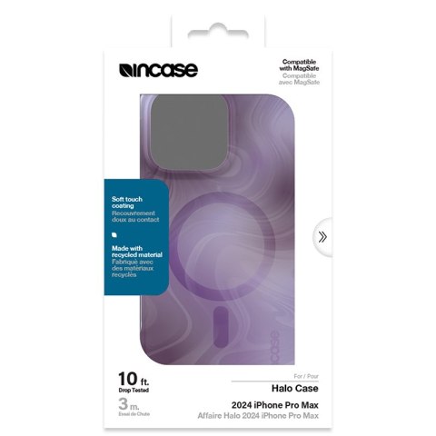 Incase Halo Case MagSafe - Etui iPhone 16 Pro Max (Oil Slick Lilac) Incase Halo Case MagSafe - Etui iPhone 16 Pro Max (Oil Slick Lilac)