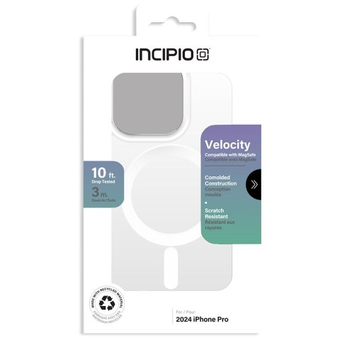 Incipio Velocity MagSafe - Etui iPhone 16 Pro (Clear) Incipio Velocity MagSafe - Etui iPhone 16 Pro (Clear)
