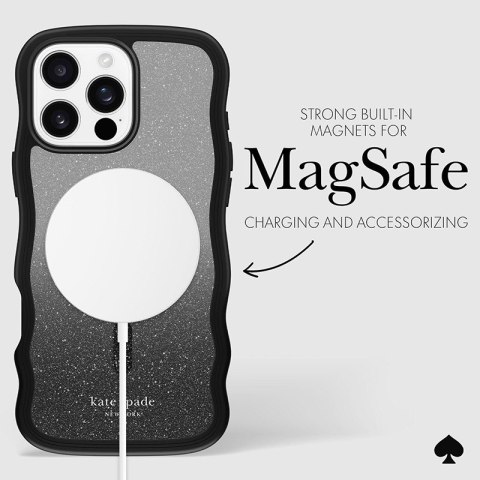 Kate Spade New York Wavy MagSafe - Etui iPhone 16 Pro (Nightfall) Kate Spade New York Wavy MagSafe - Etui iPhone 16 Pro (Nightfall)