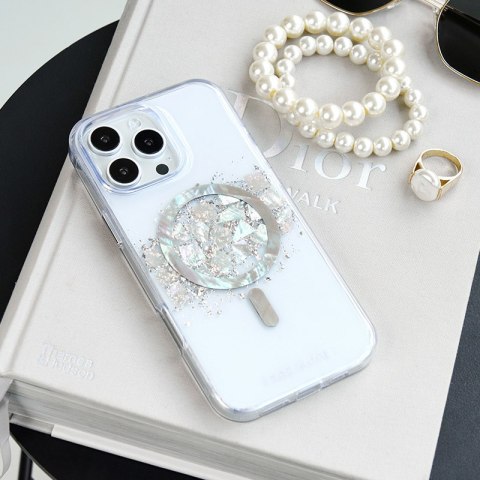 Case-Mate Karat MagSafe - Etui iPhone 16 Pro zdobione masą perłową (A Touch of Pearl) Case-Mate Karat MagSafe - Etui iPhone 16 Pro zdobione masą perłową (A Touch of Pearl)