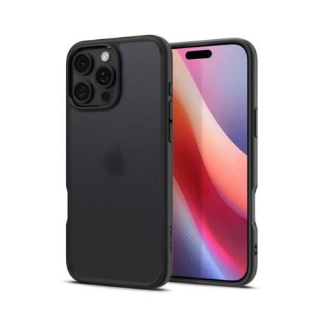 SPIGEN ULTRA HYBRID IPHONE 16 PRO MAX FROST BLACK SPIGEN ULTRA HYBRID IPHONE 16 PRO MAX FROST BLACK