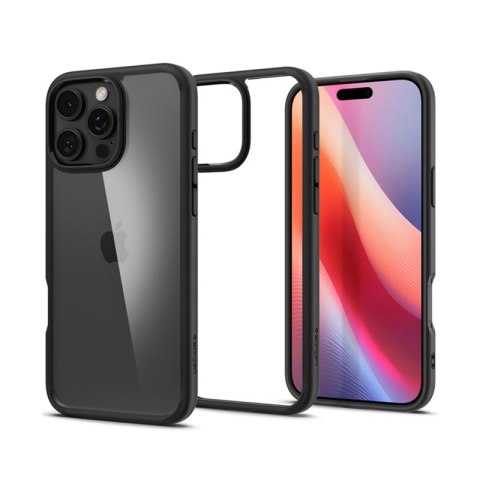 SPIGEN ULTRA HYBRID IPHONE 16 PRO MAX MATTE BLACK SPIGEN ULTRA HYBRID IPHONE 16 PRO MAX MATTE BLACK
