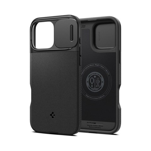 SPIGEN OPTIK ARMOR MAG MAGSAFE IPHONE 16 PRO BLACK SPIGEN OPTIK ARMOR MAG MAGSAFE IPHONE 16 PRO BLACK