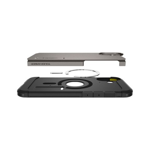SPIGEN TOUGH ARMOR MAG MAGSAFE IPHONE 16 GUNMETAL SPIGEN TOUGH ARMOR MAG MAGSAFE IPHONE 16 GUNMETAL