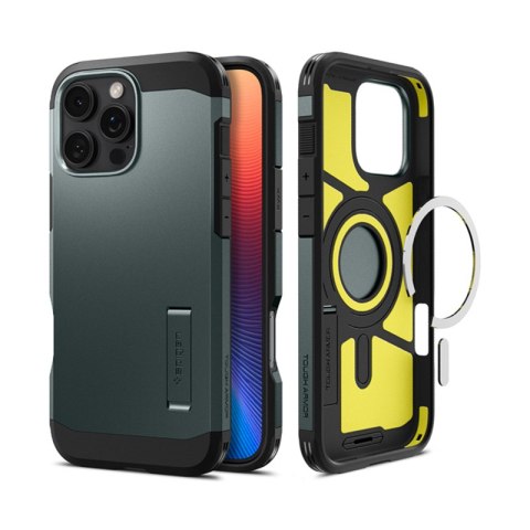 SPIGEN TOUGH ARMOR MAG MAGSAFE IPHONE 16 PRO ABYSS GREEN SPIGEN TOUGH ARMOR MAG MAGSAFE IPHONE 16 PRO ABYSS GREEN
