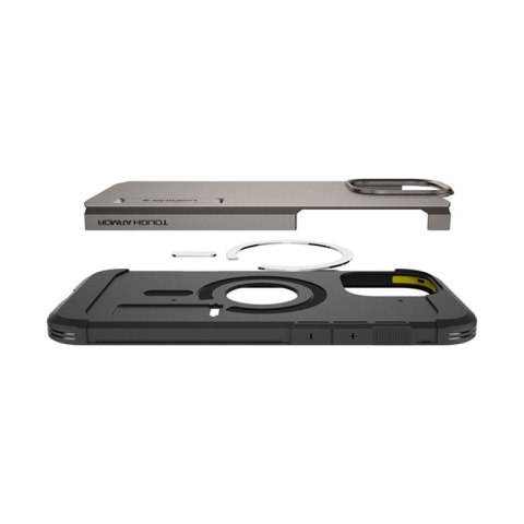 SPIGEN TOUGH ARMOR MAG MAGSAFE IPHONE 16 PRO GUNMETAL SPIGEN TOUGH ARMOR MAG MAGSAFE IPHONE 16 PRO GUNMETAL