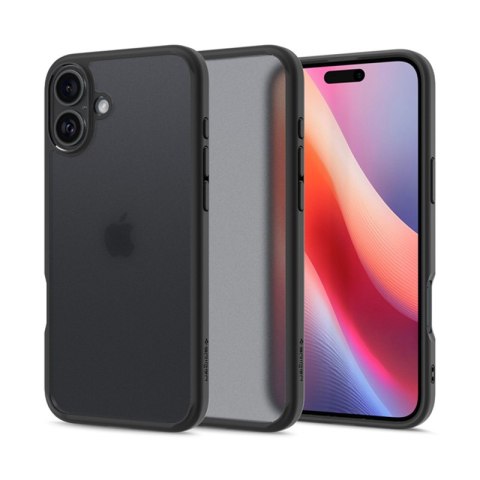 SPIGEN ULTRA HYBRID IPHONE 16 FROST BLACK SPIGEN ULTRA HYBRID IPHONE 16 FROST BLACK